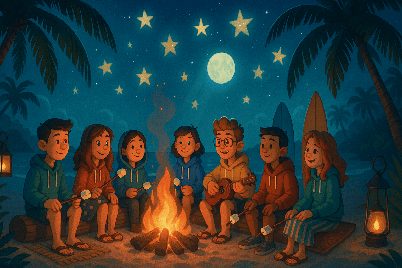 beach-bonfire-night